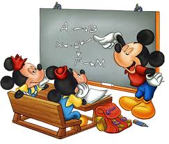 Mickey Mouse estudante
